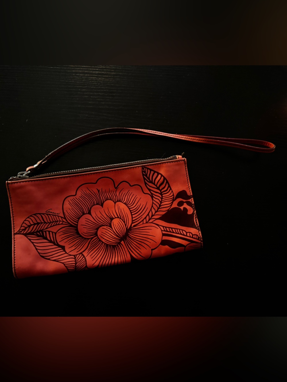 Gucci Leather Clutch